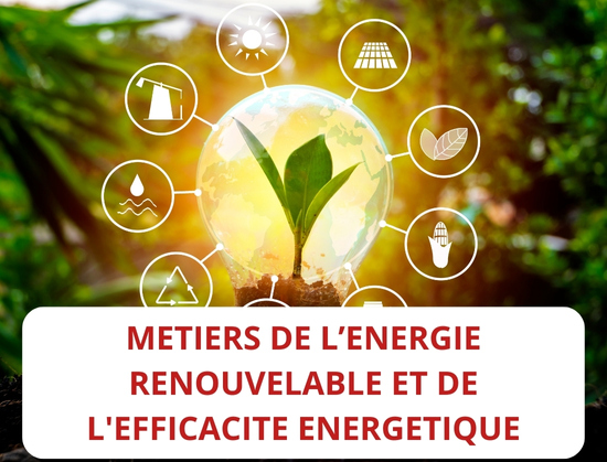 METIERS DE L’ENERGIE RENOUVELABLE ET DE L'EFFICACITE ENERGETIQUE